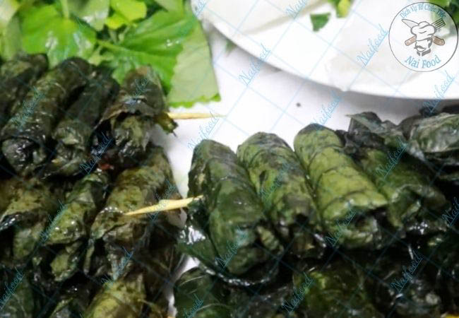 Bò là lốt chay + bánh hỏi