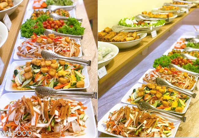 Các món ăn tại Buffet Vừng vô cùng đa dạng và đổi mới theo ngày