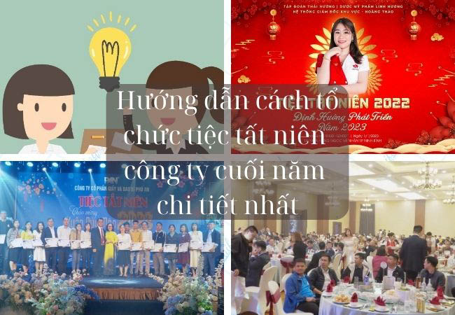 Hướng dẫn cách tổ chức tiệc tất niên công ty cuối năm chi tiết