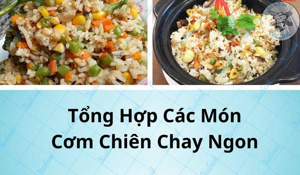 Cơm chiên hạt sen chay