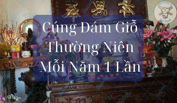 Tổ chức cúng giỗ thường