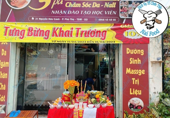 Giới thiệu về Dịch Vụ Đồ Cúng Khai Trương của Naifood