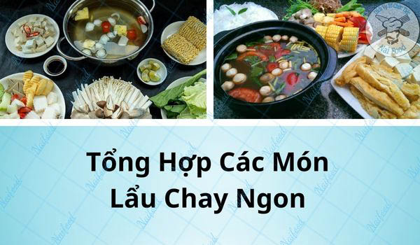 Lẩu đậu hũ nấm chay