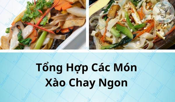 Phở xào chay