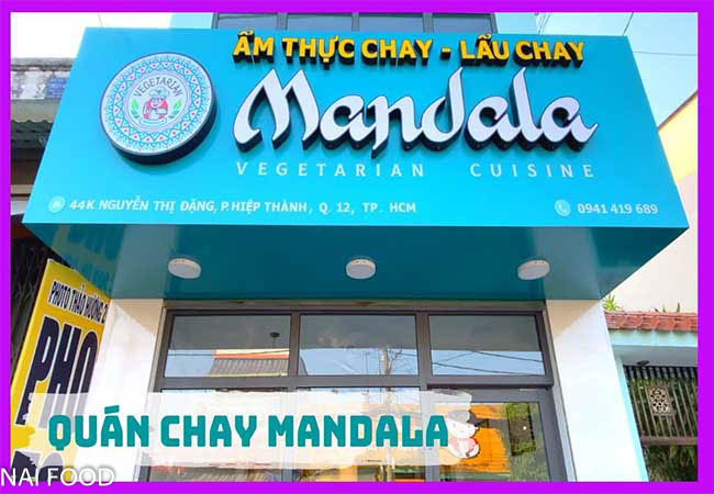 Quán chay Mandala Quận 12