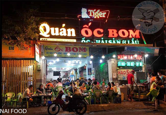 Quán Ốc Bom ở Gò Vấp