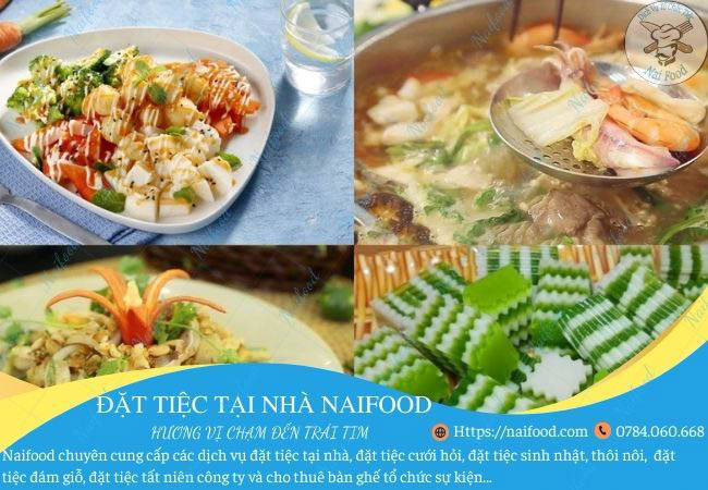 Thực đơn sinh nhật cho bé số 1