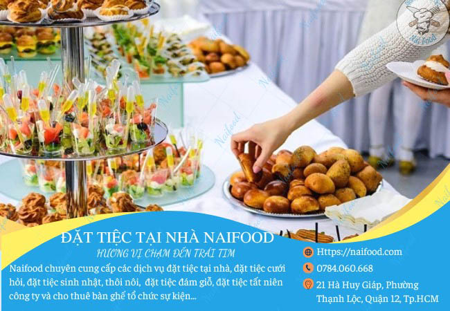 Tổ chức tiệc theo dạng tiệc fingerfood