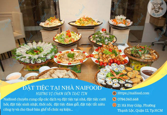 Tổ chức tiệc theo dạng buffet