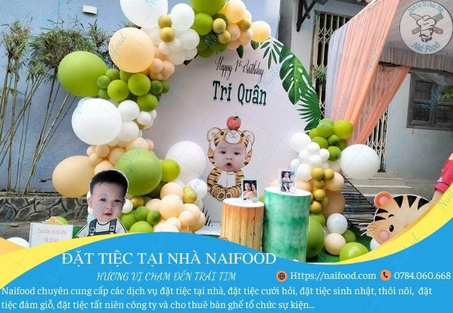 Kiểu trang trí sinh nhật tại nhà cho bé trai theo chủ đề