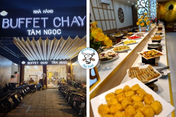 Quán buffet chay Tâm Ngọc ở Thủ Đức