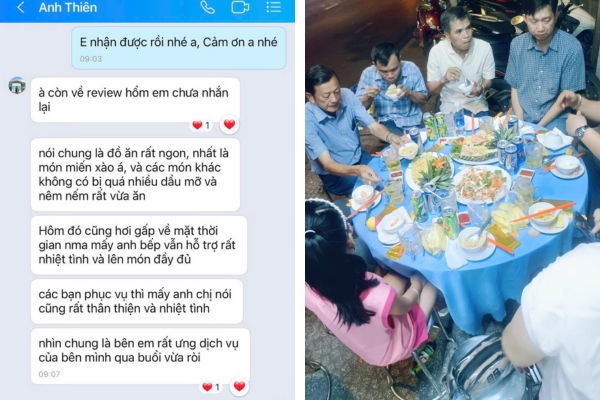A Thiên ở Biên Hoà khen đồ ăn của bên Naifood A Thiên ở Biên Hoà khen đồ ăn của bên Naifood