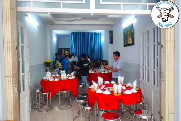Naifood setup 3 bàn tiệc chay Naifood setup 3 bàn tiệc chay