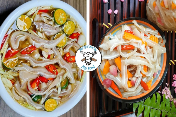 Tai heo ngâm giấm Tai heo ngâm giấm