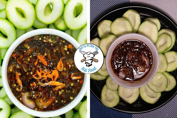 Xoài non chấm mắm ruốc Xoài non chấm mắm ruốc