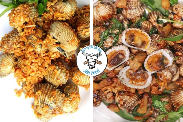 Sò huyết cháy tỏi Sò huyết cháy tỏi