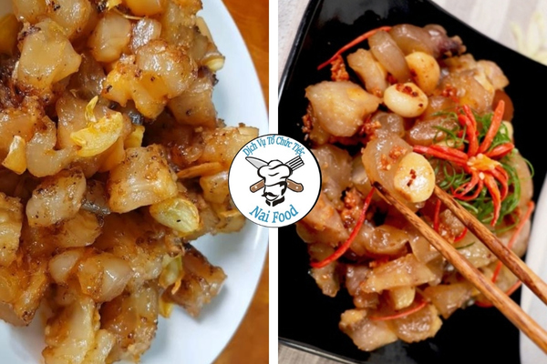 Gân bò cháy tỏi Gân bò cháy tỏi