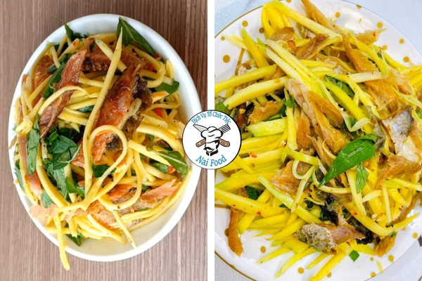Gỏi xoài khô cá sặc Gỏi xoài khô cá sặc