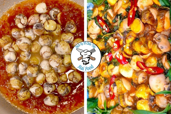 Cút lộn xào me