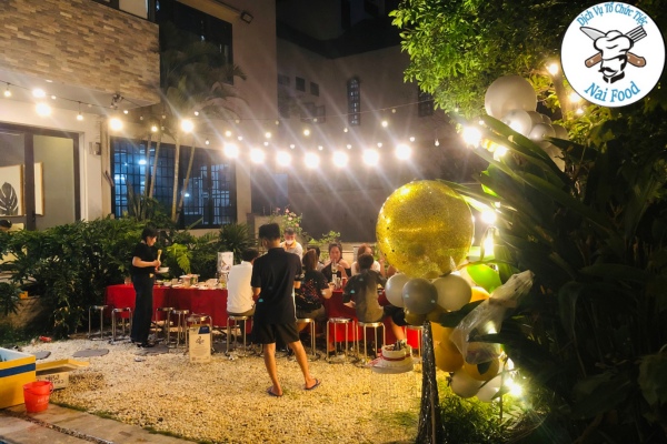 Không gian tiệc trang trí tại Villa Thủ Đức Không gian tiệc trang trí tại Villa Thủ Đức