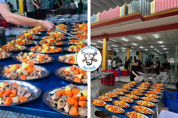 Gà nấu làgu + bánh mì Gà nấu làgu + bánh mì