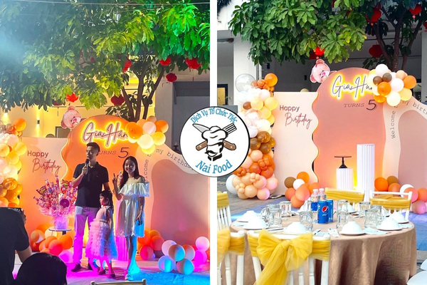 Địa điểm tổ chức sinh nhật tại nhà Naifood Địa điểm tổ chức sinh nhật tại nhà Naifood