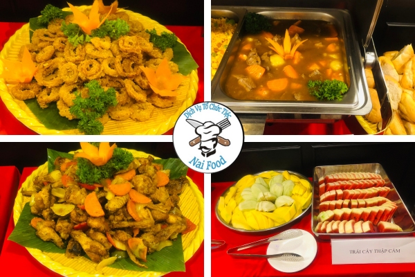 Thực đơn tiệc buffet ở trường ĐH Hoa Sen Thực đơn tiệc buffet ở trường ĐH Hoa Sen