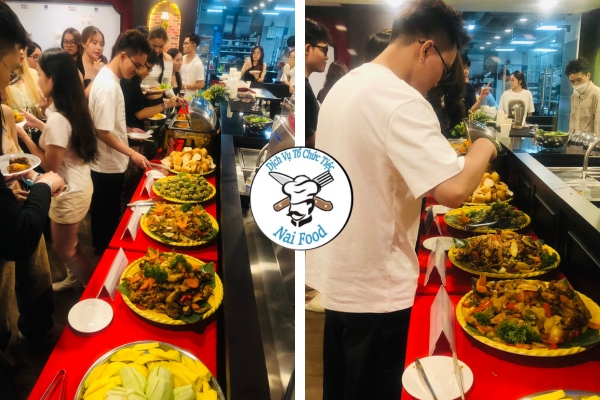 Khách mời lựa chọn món ăn
