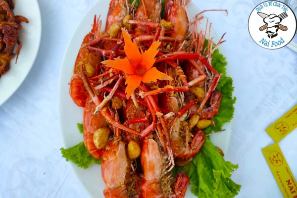 Tôm càng sốt bơ tỏi Tôm càng sốt bơ tỏi