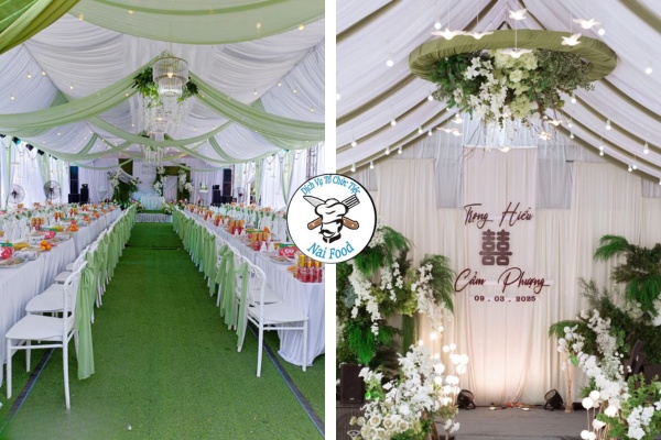 Quy trình đặt dịch vụ nấu tiệc cưới tại nhà của Naifood