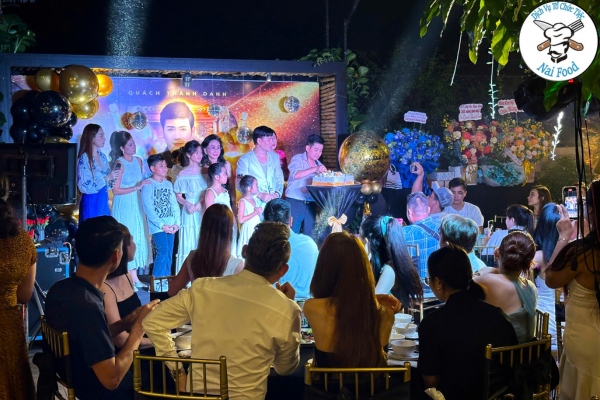 Cảm nhận của ca sĩ Quách Thành Danh về bữa tiệc do Naifood tổ chức