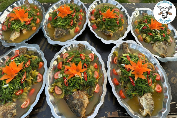 Cá chép dòn om dưa