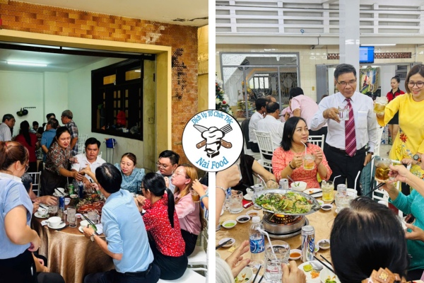 Quy trình nhận đặt tiệc ở phường Trung Mỹ Tậy của Naifood