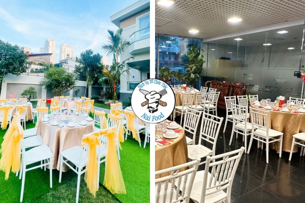 Các loại tiệc Naifood nhận phục vụ tại Trung Mỹ Tây