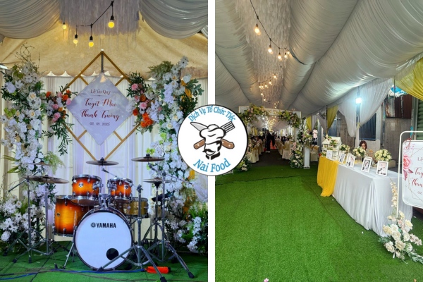 Quy trình nhận tiệc cưới ở Tân Uyên tại Naifood