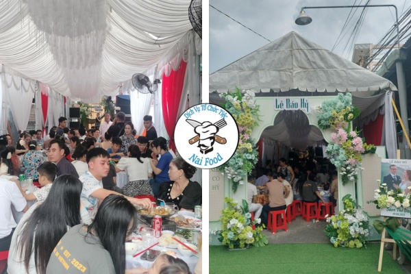 Giới thiệu dịch vụ tổ chức tiệc bào hỷ trọn gói của Naifood