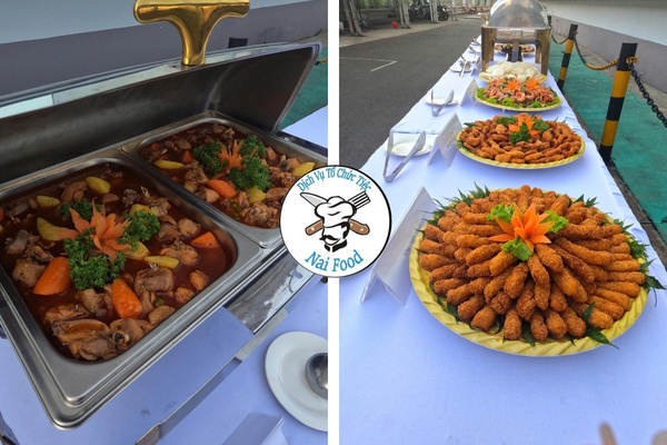 Thực đơn buffet đãi tiệc cho công ty. Thực đơn buffet đãi tiệc cho công ty.