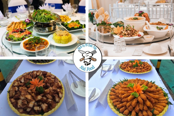 Thực đơn đãi tiệc công ty ngon