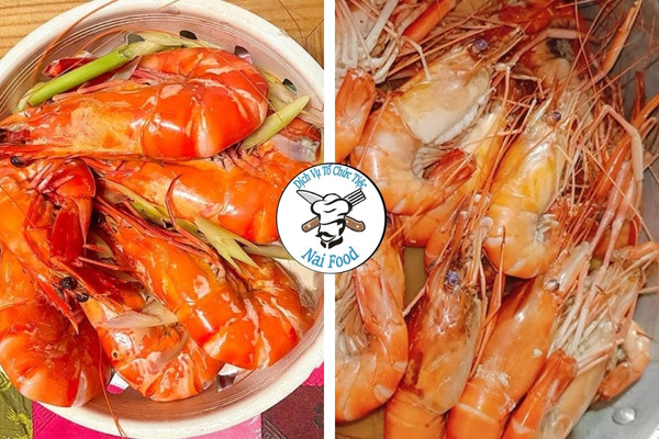Tôm hấp bia