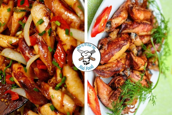 Mực chiên nước mắm