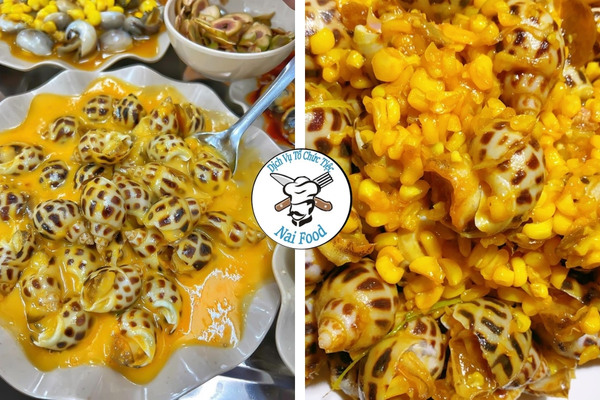 Ốc hương sốt trứng muối