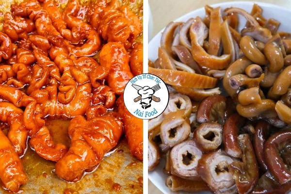 Lòng heo khìa nước dừa.