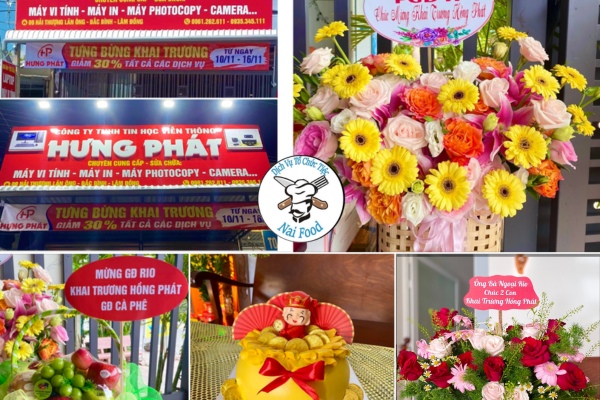 Tổ chức tiệc khai trương đúng cách