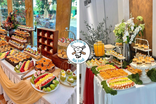 Các lưu ý khi chọn thực đơn cho tiệc buffet ngọt.