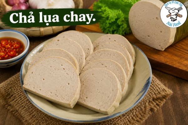 Chả lụa chay.