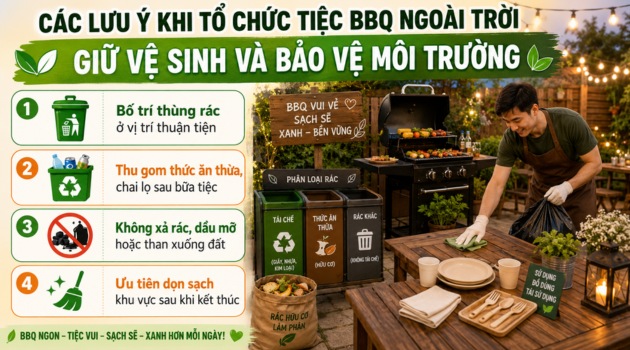 Giữ vệ sinh và bảo vệ môi trường