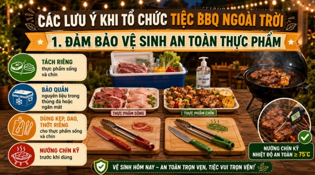 Đảm bảo vệ sinh an toàn thực phẩm