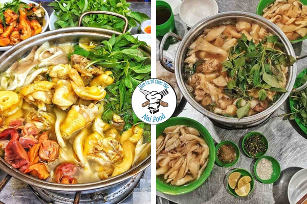 Lẩu gà lá é