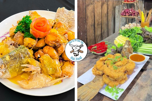 Cá chẽm sốt chanh dây
