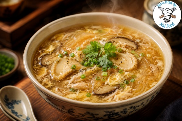 Soup bào ngư vi cá